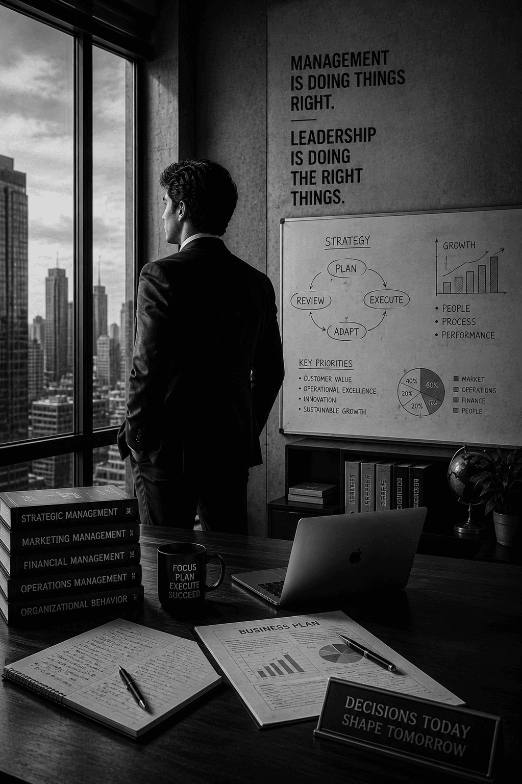 Management career