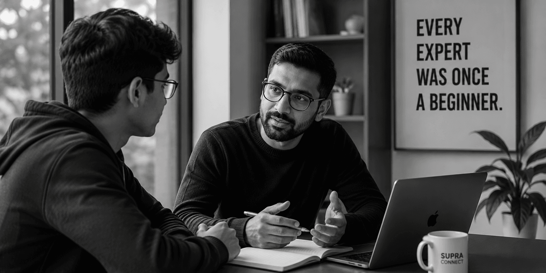 Student discovering a suitable mentor